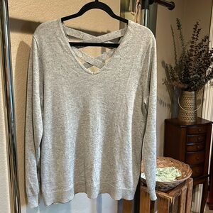 Gray sweater